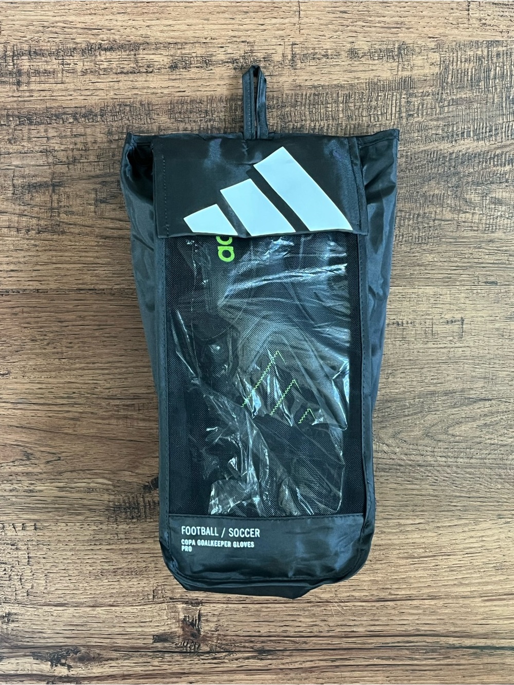 Adidas Copa Pro Goalkeeper Gloves ‘Black Volt’ (size 12)